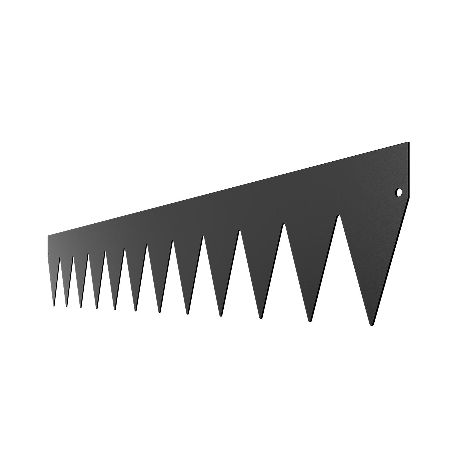 Garden Ornaments: VEVOR Steel Landscape Edging, 4 Packs 40 x 6 in Rust-Resistant Metal Landscape Edging, Bendable Garden Edging Border, Heavy Duty Lawn Edging, Easy-to-Install, Flower Bed Yard Pathway Divider Black