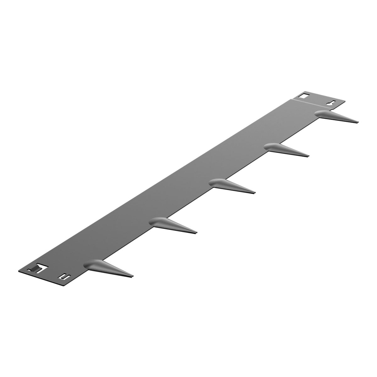Steel Landscape Edging, 5 Packs 990 x 181 mm Rust-Resistant Metal Landscape Edging, Bendable Garden Edging Border, Heavy Duty Lawn Edging, Easy-to-Install, Flower Bed Yard Pathway Divider Dark Gray