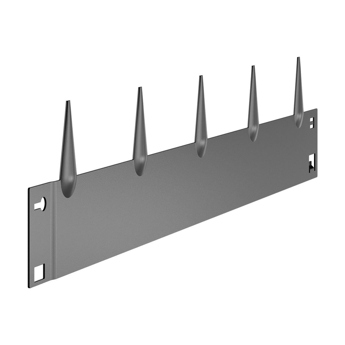 Steel Landscape Edging, 5 Packs 990 x 181 mm Rust-Resistant Metal Landscape Edging, Bendable Garden Edging Border, Heavy Duty Lawn Edging, Easy-to-Install, Flower Bed Yard Pathway Divider Dark Gray