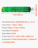 Fencing: VEVOR Electric Fence Netting, 0.88 x 49.98 m, PE Net Fencing with Posts & Double-Spiked Stakes, Utility Portable Mesh for Goats, Sheep, Lambs, Deer, Hogs, Dogs, Used in Backyards, Farms, and Ranches