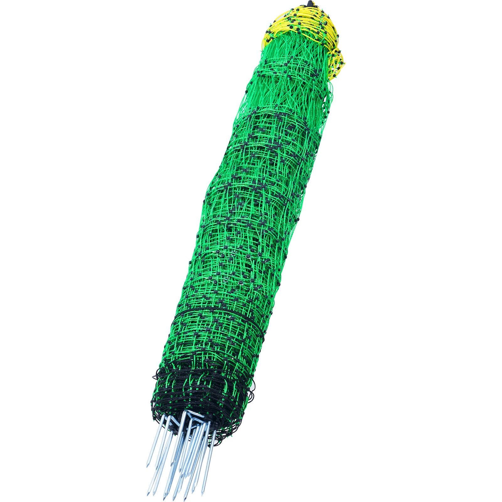 Fencing: VEVOR Electric Fence Netting, 1.06 x 49.98 m, PE Net Fencing with Posts & Double-Spiked Stakes, Utility Portable Mesh for Goats, Sheep, Lambs, Deer, Hogs, Dogs, Used in Backyards, Farms, and Ranches