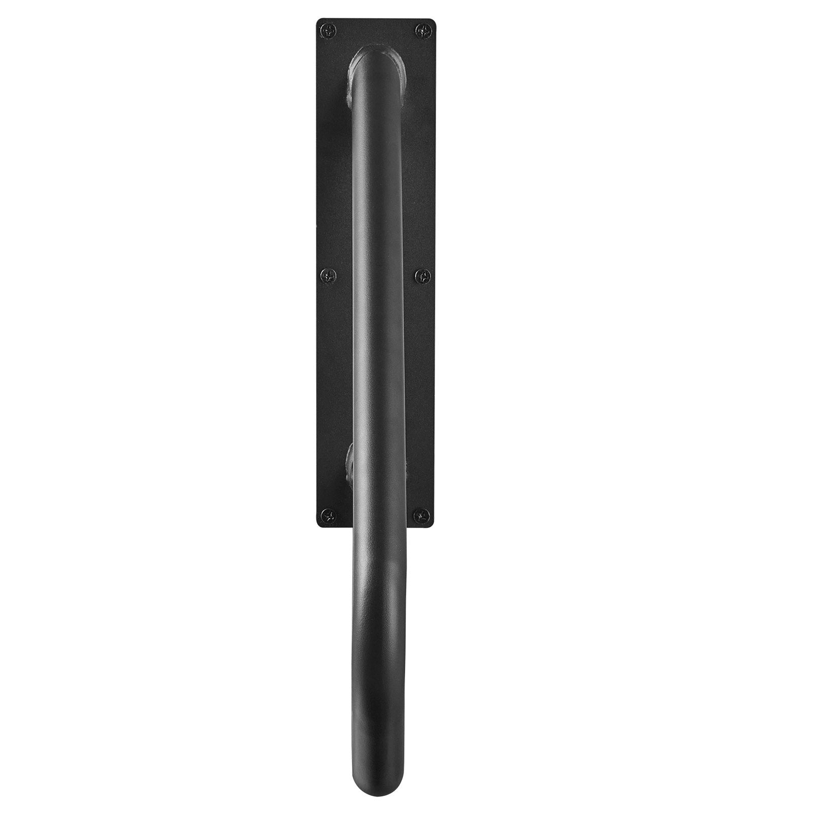 Door Hardware: VEVOR Handrails for Outdoor Steps, 18.9" Length 1.3"Pipe Wall Mount Safety Railings for 1-2 Steps, Stair Handrail with Matte Black Finished,for Garden,Yard and Garage & Elderly,Pregnant Women, Disable