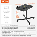 Basketball & Basketball Accessories: VEVOR Flash Dryer, 16 x 16 inch Flash Dryer for Screen Printing, High Power Silk Screen Printing Dryer with Height Adjustable Stand, 360° Rotation, X-Shaped Base, Steel T-Shirt Curing Machine