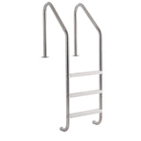 Swimming Pools: VEVOR Stainless Steel Pool Ladder 3-Step & 2 Handrails for 1219.2-1371.6 mm Pool