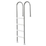 Swimming Pools: VEVOR 4-Step Stainless Steel Pool Ladder of 2 Handrail for 1371.6 mm Decked Pool