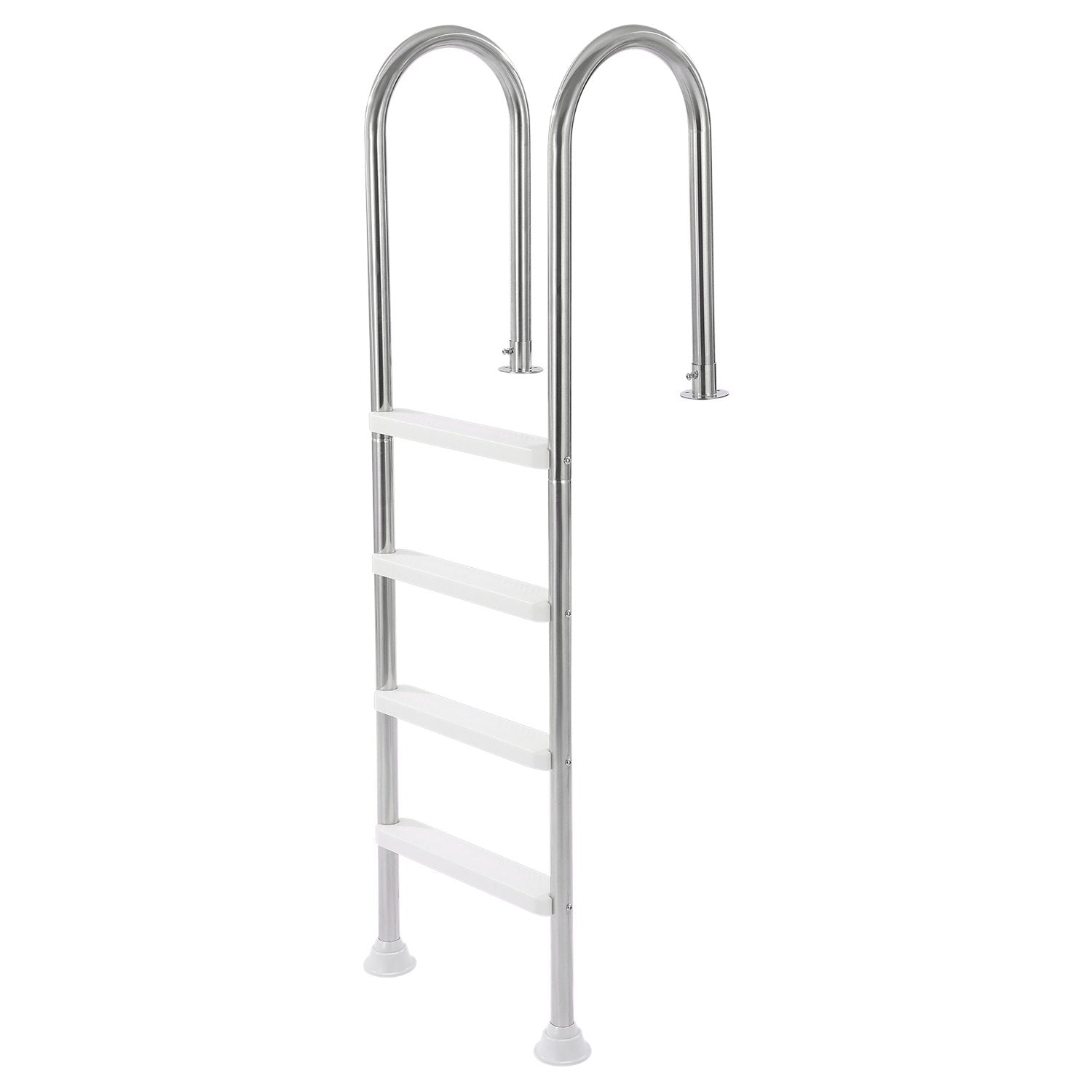 Swimming Pools: VEVOR 4-Step Stainless Steel Pool Ladder of 2 Handrail for 1371.6 mm Decked Pool