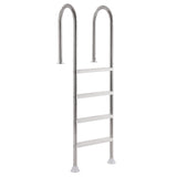 Swimming Pools: VEVOR 4-Step Stainless Steel Pool Ladder of 2 Handrail for 1371.6 mm Decked Pool