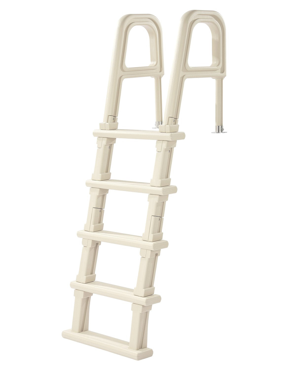 Swimming Pools: VEVOR 5-Step Inclined Robust Pool Ladder of 2 Handrails for 1219.2-1371.6mm Pool