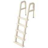 Swimming Pools: VEVOR 5-Step Inclined Robust Pool Ladder of 2 Handrails for 1219.2-1371.6mm Pool