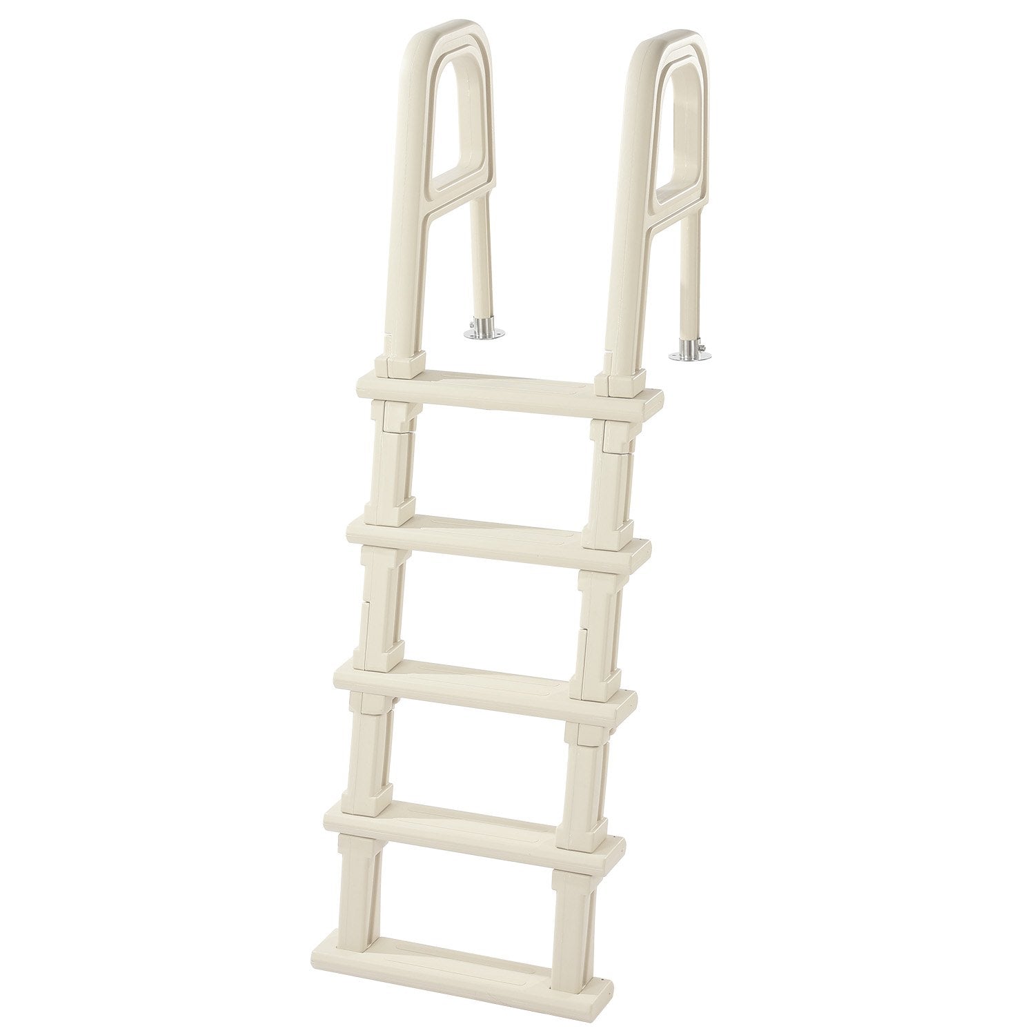 Swimming Pools: VEVOR 5-Step Inclined Robust Pool Ladder of 2 Handrails for 1219.2-1371.6mm Pool