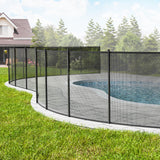 Fencing: VEVOR Pool Fence 4 x 108 FT Removable Pool Fences for Inground Pools Outdoor