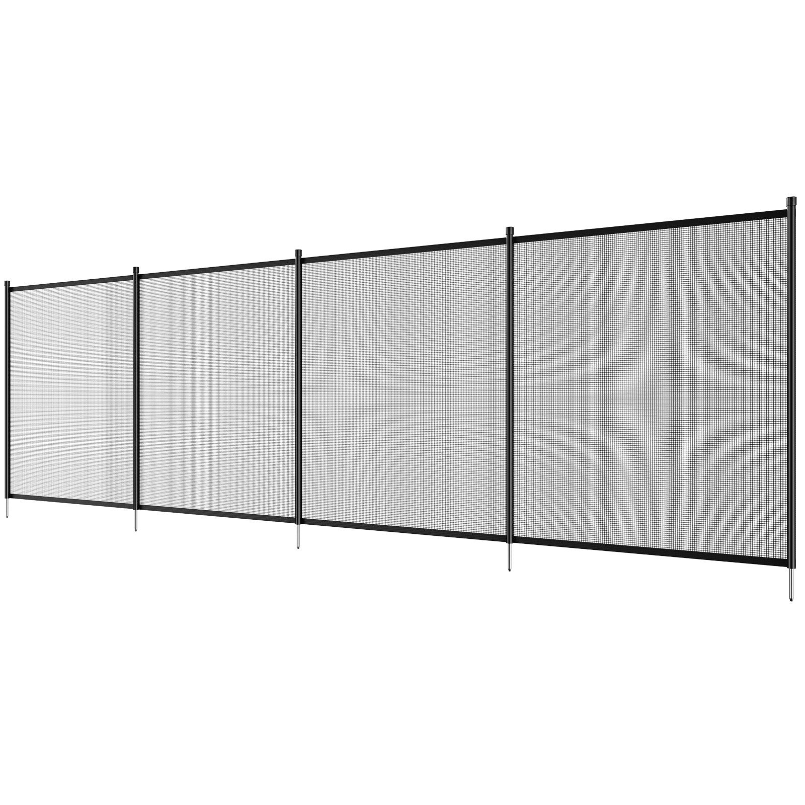 Pool Covers & Accessories: VEVOR Pool Fence, 4 x 12 FT Pool Fences for Inground Pools, Removable Child Safety Pool Fencing, Easy DIY Installation Swimming Pool Fence, 340gms Teslin PVC Pool Fence Mesh Protects Kids and Pets