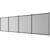 Pool Covers & Accessories: VEVOR Pool Fence, 4 x 12 FT Pool Fences for Inground Pools, Removable Child Safety Pool Fencing, Easy DIY Installation Swimming Pool Fence, 340gms Teslin PVC Pool Fence Mesh Protects Kids and Pets