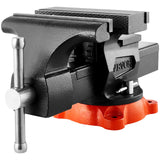 Tool Clamps & Vices: VEVOR 203 mm Bench Vice Multipurpose Heavy Duty Ductile Iron Swivel Locking Base