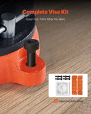 Tool Clamps & Vices: VEVOR 203 mm Bench Vice Multipurpose Heavy Duty Ductile Iron Swivel Locking Base