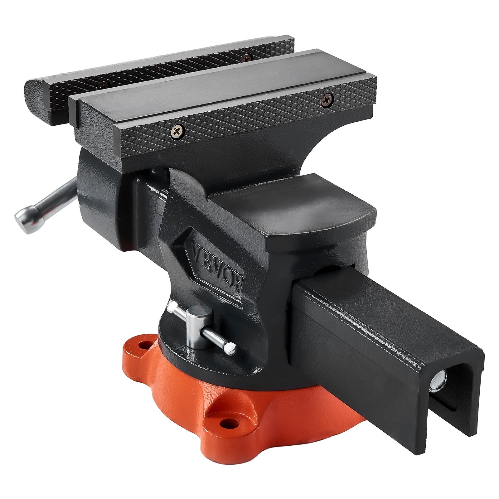 203 mm Bench Vice Multipurpose Heavy Duty Ductile Iron Swivel Locking Base
