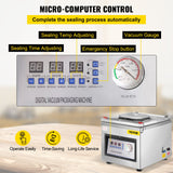 Food Storage: Vevor DZ-260C Digital Vacuum Sealer Food Vacuum Sealing Packing Machine 220V