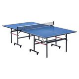 Basketball & Basketball Accessories: VEVOR Ping Pong Table Foldable Table Tennis Game Table Indoor with Clamp Net