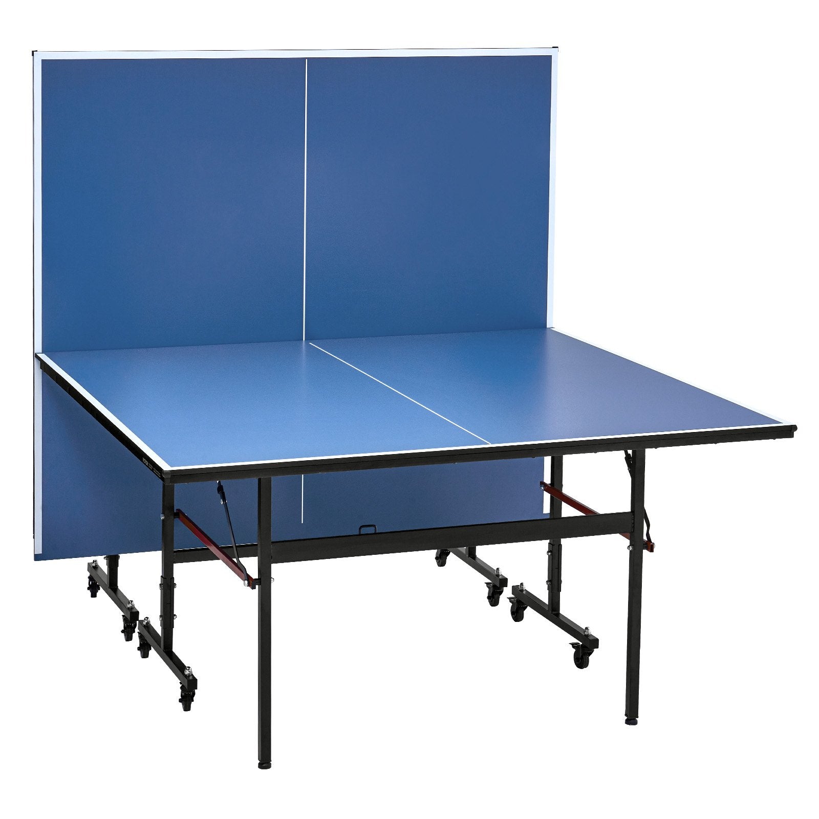 Basketball & Basketball Accessories: VEVOR Ping Pong Table Foldable Table Tennis Game Table Indoor with Clamp Net