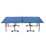 Basketball & Basketball Accessories: VEVOR Ping Pong Table Foldable Table Tennis Game Table Indoor with Clamp Net