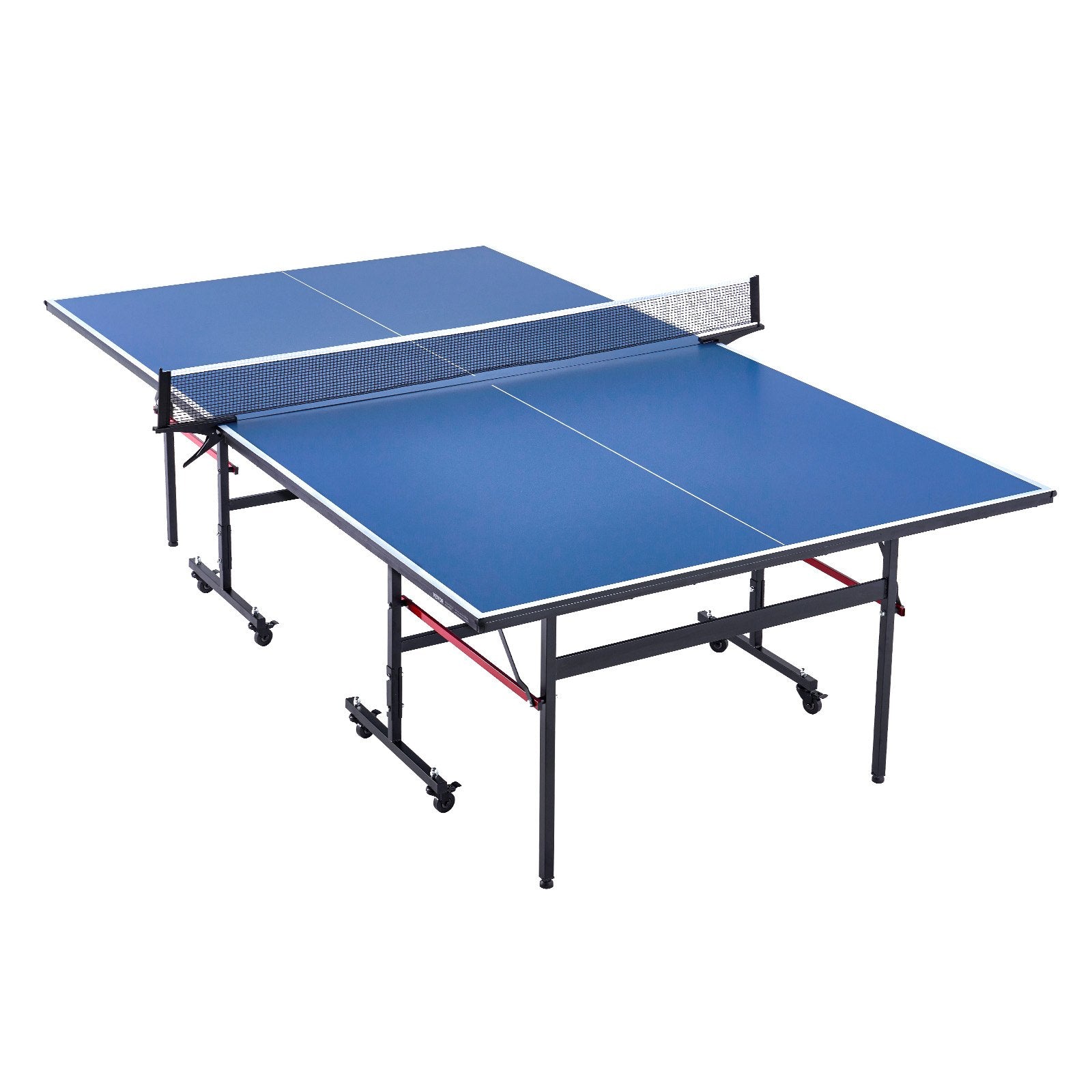 Basketball & Basketball Accessories: VEVOR Ping Pong Table Foldable Table Tennis Game Table Indoor with Clamp Net