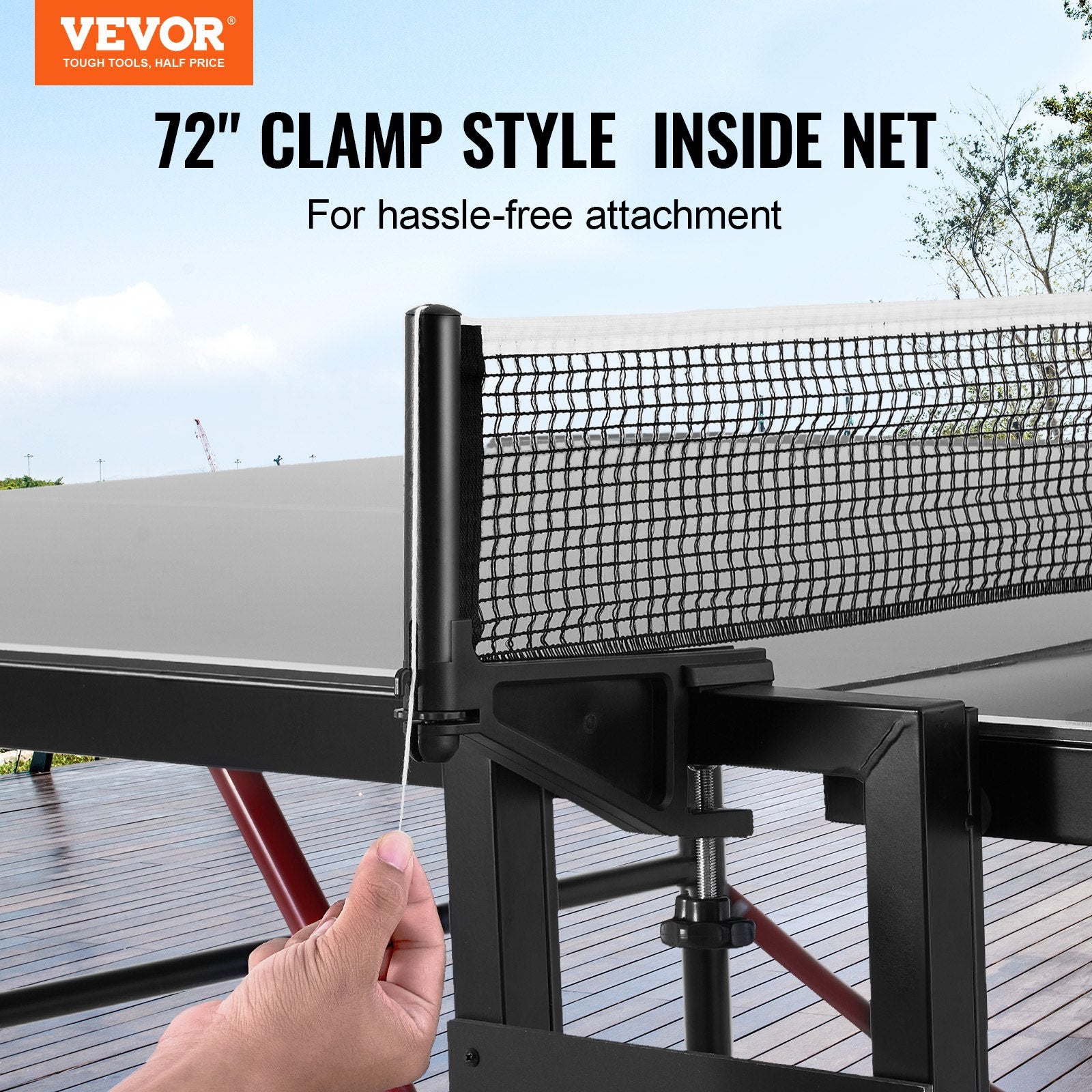 Outdoor Dining Sets: VEVOR Ping Pong Table Foldable Table Tennis Game Table Indoor Outdoor with Net