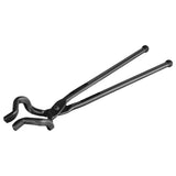 Cutlery: VEVOR Blacksmith Tongs, 463mm Z V-Bit Tongs, Carbon Steel Forge Tongs with A3 Steel Rivets, for Knife Blades, Long Pieces, Circular Forgings, for Beginner and Seasoned Blacksmiths and Bladesmiths
