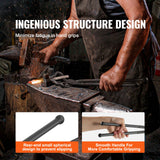 Cutlery: VEVOR Blacksmith Tongs, 463mm Z V-Bit Tongs, Carbon Steel Forge Tongs with A3 Steel Rivets, for Knife Blades, Long Pieces, Circular Forgings, for Beginner and Seasoned Blacksmiths and Bladesmiths