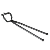 Cutlery: VEVOR Blacksmith Tongs, 463mm Z V-Bit Tongs, Carbon Steel Forge Tongs with A3 Steel Rivets, for Knife Blades, Long Pieces, Circular Forgings, for Beginner and Seasoned Blacksmiths and Bladesmiths