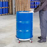 Drums: VEVOR 2PCS 250 L Heavy Duty Drum Dolly, 454 kg Load Capacity, Barrel Dolly Cart Drum Caddy, Non Tipping Hand Truck Capacity Dollies with Steel Frame 4 Swivel Casters Wheel, for Drum Handling