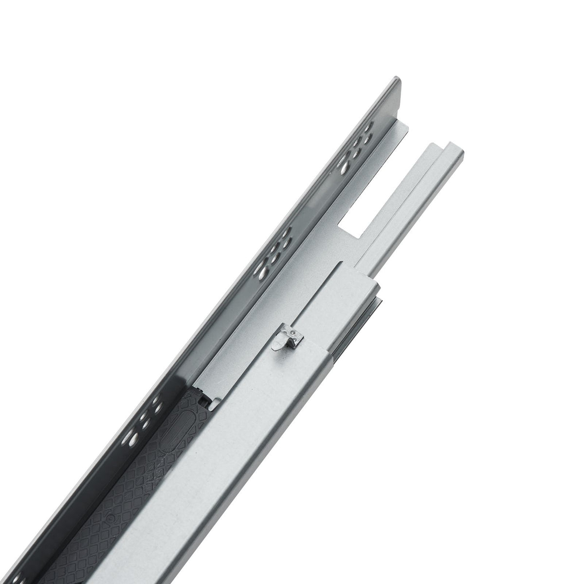 10 Pairs of 533.4mm Drawer Bottom Side Mount Rails, Heavy Duty Full Ball Bearing Extension Steel Track, Soft-Close Noiseless Guide Glides Cabinet Kitchen Runners with Locking Mechanism, 100 Lbs
