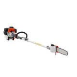 Chainsaws: VEVOR Gas Pole Saw, 43CC 2 Stroke Gas Powered Pole Saws with 25.4 cm Cutting Bar, Cordless Tree Trimmer with Rotatable Head, 2.1 to 3.6 m Extendable, Powerful Chainsaw for Tree Trimming Pruning