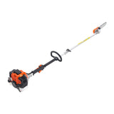 Chainsaws: VEVOR Gas Pole Saw, 43CC 2 Stroke Gas Powered Pole Saws with 25.4 cm Cutting Bar, Cordless Tree Trimmer with Rotatable Head, 2.1 to 3.6 m Extendable, Powerful Chainsaw for Tree Trimming Pruning