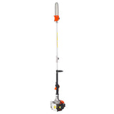 Chainsaws: VEVOR Gas Pole Saw, 33CC 2 Stroke Gas Powered Pole Saws with 20.3 cm Cutting Bar, Cordless Tree Trimmer with 850ml Fuel Tank, 2.08 to 3.58 m  Extendable, Powerful Chainsaw for Tree Trimming Pruning