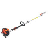 Chainsaws: VEVOR Gas Pole Saw, 33CC 2 Stroke Gas Powered Pole Saws with 20.3 cm Cutting Bar, Cordless Tree Trimmer with 850ml Fuel Tank, 2.08 to 3.58 m  Extendable, Powerful Chainsaw for Tree Trimming Pruning