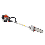 Chainsaws: VEVOR Gas Pole Saw, 25CC 2 Stroke Gas Powered Pole Saws with 30.5 cm Cutting Bar, Cordless Tree Trimmer with 650ml Fuel Tank, 2.12 to 3.62 m Extendable, Powerful Chainsaw for Tree Trimming Pruning