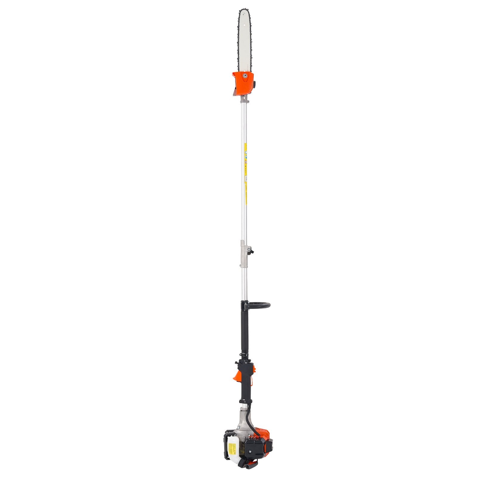 Chainsaws: VEVOR Gas Pole Saw, 25CC 2 Stroke Gas Powered Pole Saws with 30.5 cm Cutting Bar, Cordless Tree Trimmer with 650ml Fuel Tank, 2.12 to 3.62 m Extendable, Powerful Chainsaw for Tree Trimming Pruning