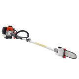 Chainsaws: VEVOR Gas Pole Saw, 25CC 2 Stroke Gas Powered Pole Saws with 20.3 cm Cutting Bar, Cordless Tree Trimmer with 650ml Fuel Tank, 2 to 2.74 m Extendable, Powerful Chainsaw for Tree Trimming Pruning