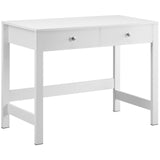 VEVOR Small Desk with Drawers Kids Desk for Bedroom Simple Study Table White