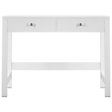 VEVOR Small Desk with Drawers Kids Desk for Bedroom Simple Study Table White