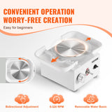 Automotive Decor: VEVOR Mini Pottery Wheel Electric Ceramic Wheel Machine 0-320RPM Speed White