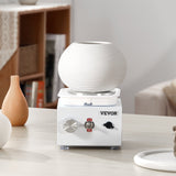Automotive Decor: VEVOR Mini Pottery Wheel Electric Ceramic Wheel Machine 0-320RPM Speed White