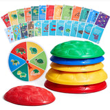 Outdoor Play Equipment: VEVOR Kids Balance Stepping Stones Sensory Obstacle Course 6 PCS Outdoor Indoor