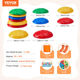 Outdoor Play Equipment: VEVOR Kids Balance Stepping Stones Sensory Obstacle Course 6 PCS Outdoor Indoor