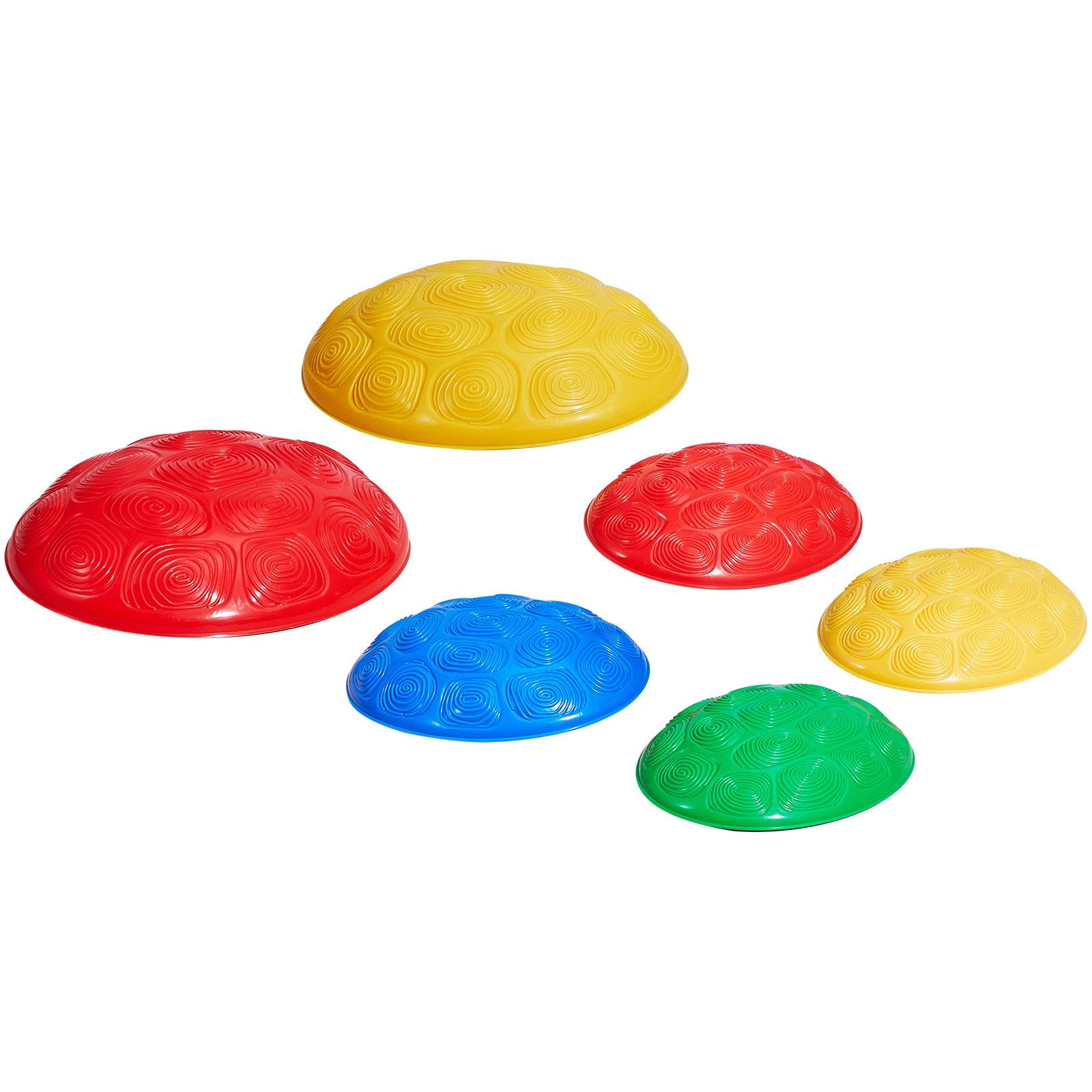 Outdoor Play Equipment: VEVOR Kids Balance Stepping Stones Sensory Obstacle Course 6 PCS Outdoor Indoor