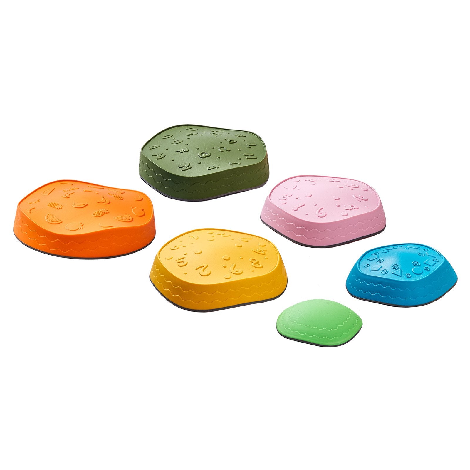 Outdoor Play Equipment: VEVOR Kids Balance Stepping Stones Sensory Obstacle Course 6 PCS Outdoor Indoor