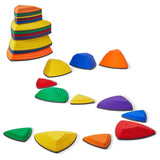 Outdoor Play Equipment: VEVOR Kids Balance Stepping Stones Sensory Obstacle Course 12 PCS Outdoor Indoor