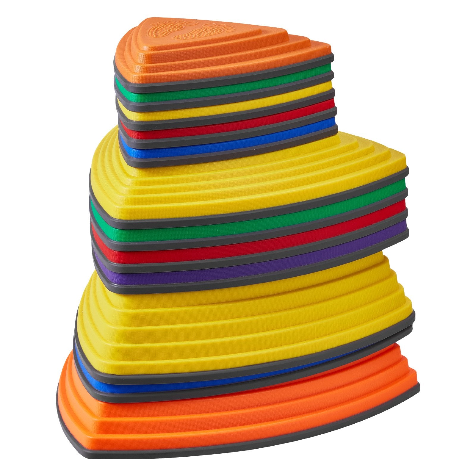Outdoor Play Equipment: VEVOR Kids Balance Stepping Stones Sensory Obstacle Course 12 PCS Outdoor Indoor