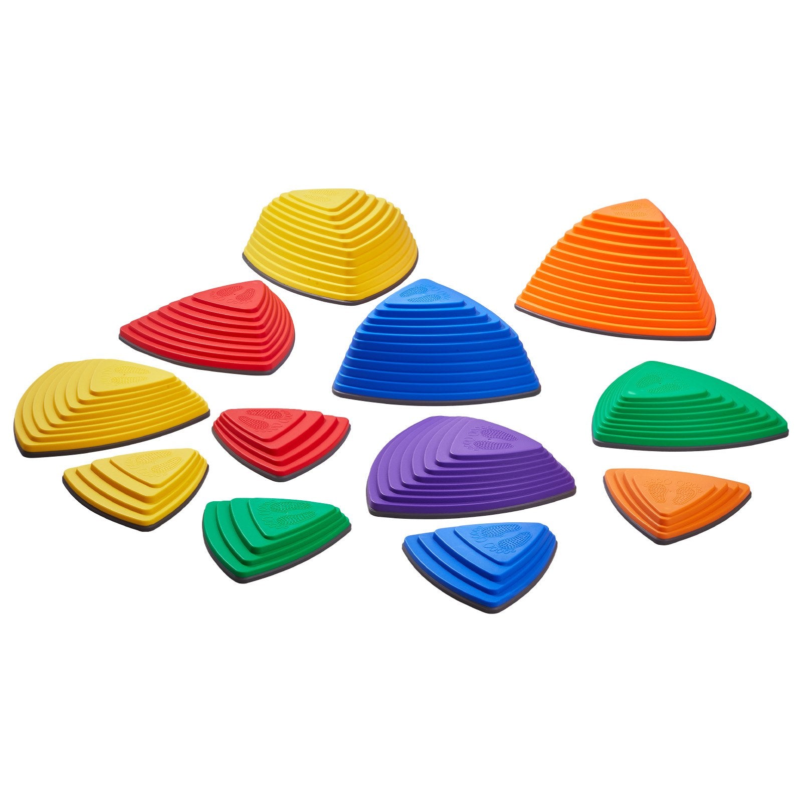 Outdoor Play Equipment: VEVOR Kids Balance Stepping Stones Sensory Obstacle Course 12 PCS Outdoor Indoor