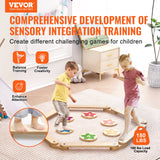 Gymnastics: VEVOR Kids Balance Beam Stepping Stones Gymnastics Children Balance Board 6 PCS